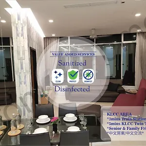5 Star & Luxury Near Klcc/ Kl City Centre Appartement